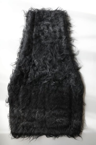 画像5: Mediam       Shaggy One Shoulder Vest・BLACK