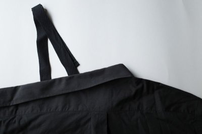 画像9: TAKAHIROMIYASHITATheSoloist.       drop shoulder removeable collar shirt.・BLACK