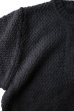 画像2: Fujimoto       Broken Knit Sweater・BLACK (2)