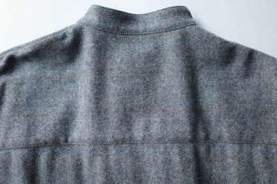 画像8: tactor       back gather big shirt jacket