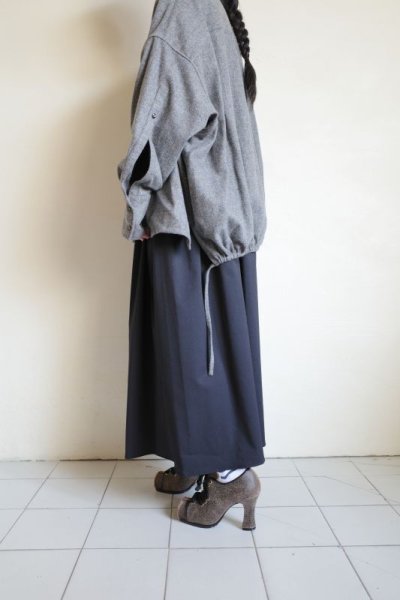 画像17: tactor       back gather big shirt jacket