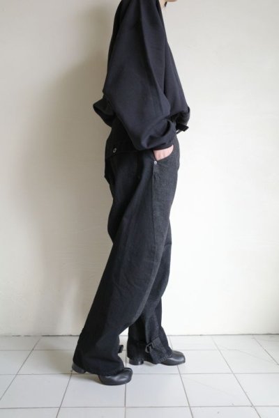 画像22: SOUBI BY TAKASHI TESHIMA       3D Black Jeans・One-Wash