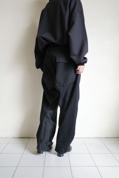 画像23: SOUBI BY TAKASHI TESHIMA       3D Black Jeans・One-Wash