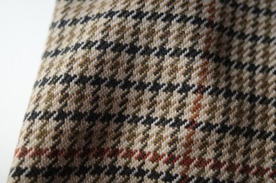 画像8: black means　 ハウンドトゥースフレアトラウザーズ