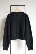 画像2: TAKAHIROMIYASHITATheSoloist.       shetland wool cropped cardigan.・black (2)