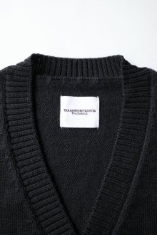 他の写真1: TAKAHIROMIYASHITATheSoloist.       shetland wool cropped cardigan.・black