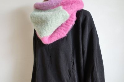 画像9: black means　 モヘアスヌード