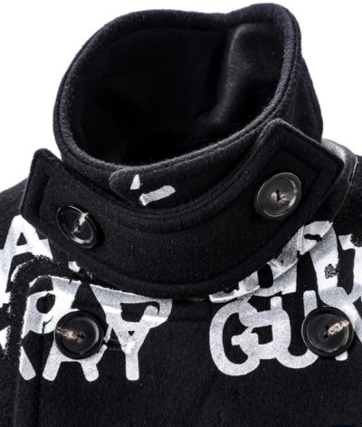 画像3: TAKAHIROMIYASHITATheSoloist.       right - left pencil silhouette double breasted peacoat.