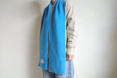 画像6: RELAX FIT       リラックスフィット ”FLEECE MUFFLER MINNEAPOLIS”・ブルー×ゴールド