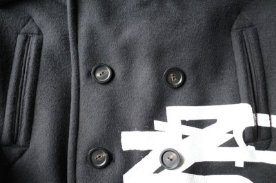 画像7: TAKAHIROMIYASHITATheSoloist.       right - left pencil silhouette double breasted peacoat.