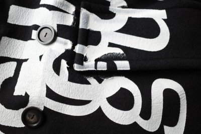 画像8: TAKAHIROMIYASHITATheSoloist.       right - left pencil silhouette double breasted peacoat.