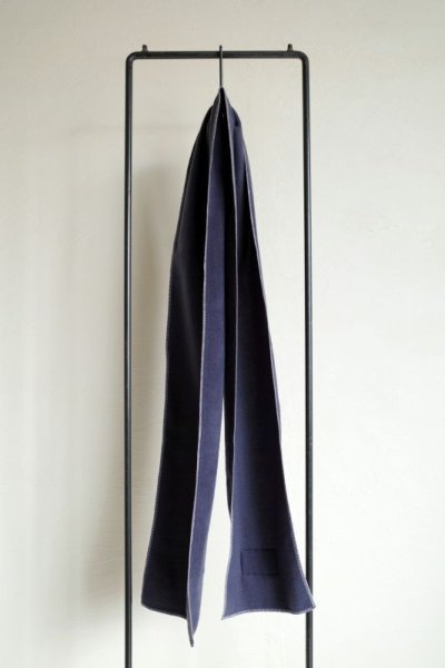 画像3: RELAX FIT       リラックスフィット ”FLEECE MUFFLER MINNEAPOLIS”・チャコール×ホワイト