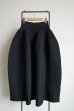 画像1: HeRIN.CYE       Jersey volum knit skirt・BLACK (1)
