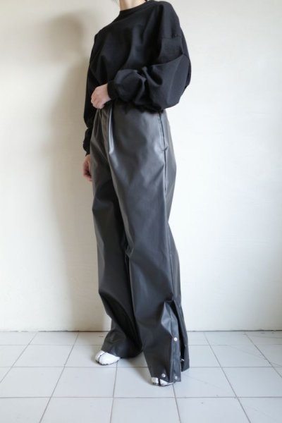 画像11: stein         TRACK EASY TROUSERS ・BLACK(COATED)