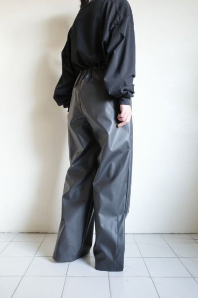 画像13: stein         TRACK EASY TROUSERS ・BLACK(COATED)