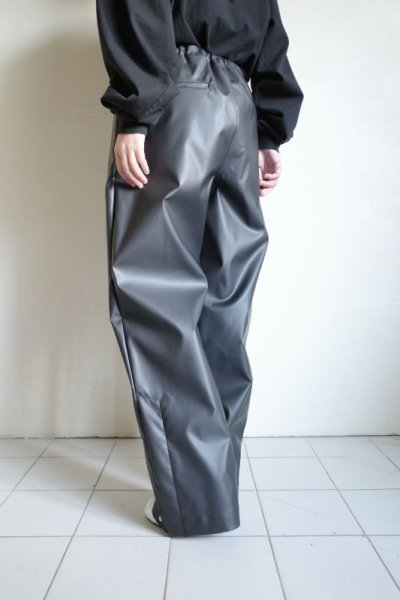 画像9: stein         TRACK EASY TROUSERS ・BLACK(COATED)