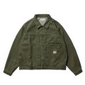 Evisen     30%OFF  LINDA COLOR DENIM JKT・Olive