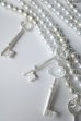 画像3: TAKAHIROMIYASHITATheSoloist.       pearl necklace with five keys.(10mm)