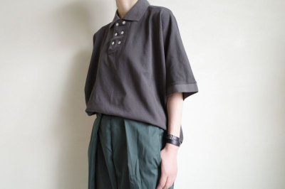 画像15: PHINGERIN       フィンガリン DOUBLE POLO・インクブラック