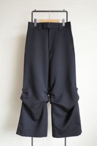 DOUGALL       Wide Trousers・black