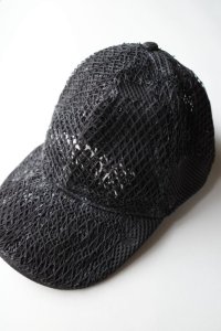 DOUGALL       Melted Mesh Cap・black