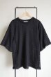 画像1: DOUGALL       Layered Mesh T-shirts・black (1)
