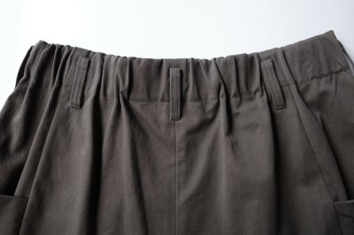 画像5: Dulcamara　　　　　　チノチノ3サイドパンツ・チャコールブラウン