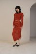 画像2: Mediam       Cotton Tulle Gather Skirt・red (2)