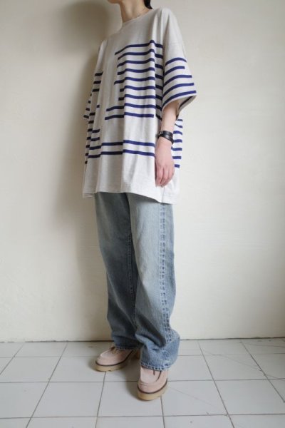 画像11: Dulcamara　　　　　　グリッチボーダーT・ブルー