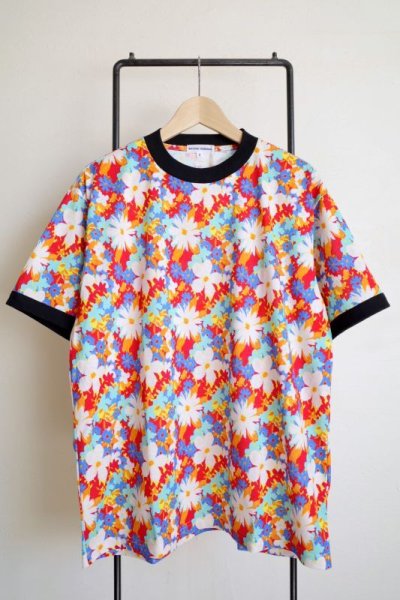 画像1: WATARU TOMINAGA       ringer T-shirt・pen flower
