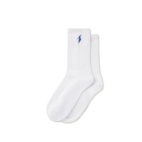 Polar Skate Co.       Rib Socks No Comply・White×Blue