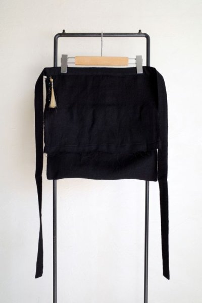 画像1: Fujimoto       Double Gauge Flap Bag・BLACK