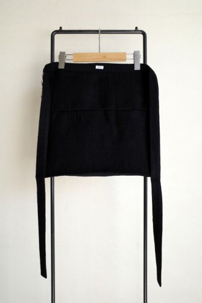 画像2: Fujimoto       Double Gauge Flap Bag・BLACK