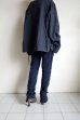 画像12: Fujimoto       India Fabric Overdyed Smock Shirt・BLACK