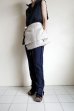 画像7: Fujimoto       Double Gauge Flap Bag・NATURAL