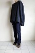画像10: Fujimoto       India Fabric Overdyed Smock Shirt・BLACK
