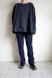 画像13: Fujimoto       India Fabric Overdyed Smock Shirt・BLACK