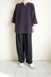 画像12: Blanc YM       Skipper knit Shirt・charcoal gray