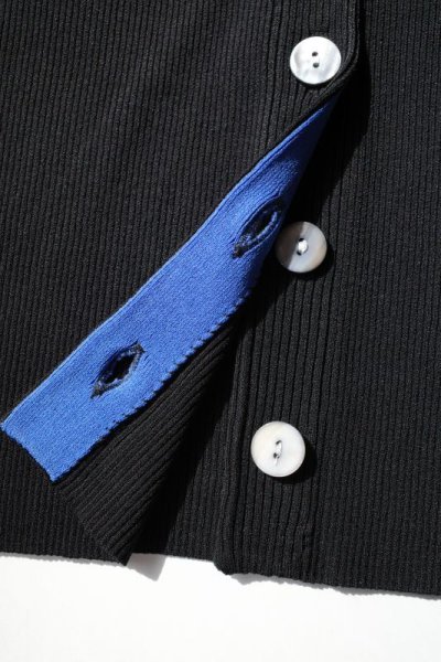 画像4: HeRIN.CYE       30%OFF  Compact knit vest・BLACK