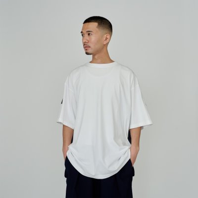 画像5: UNTRACE       SOLID PRINT TEE SHIRT・DARK NAVY