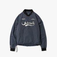 UNTRACE       STRIPE FOOTBALL GAME SHIRT L/S