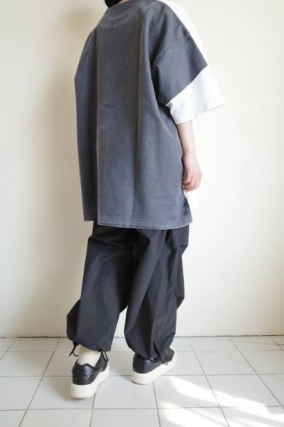 画像13: UNTRACE       SOLID PRINT TEE SHIRT・DARK NAVY