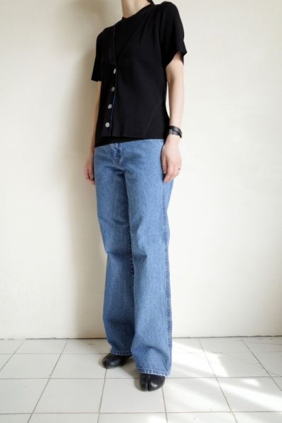 画像16: HeRIN.CYE       30%OFF  Compact knit vest・BLACK