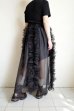 画像12: HeRIN.CYE       Sheer frill skirt・BLACK