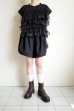 画像13: HeRIN.CYE       Many gather attachment tops・BLACK