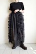 画像8: HeRIN.CYE       Sheer frill skirt・BLACK