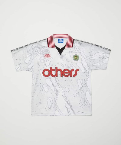 画像1: BAL       UMBRO SOCCER JERSEY・white