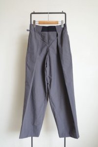 RELAX FIT       リラックスフィット ”NPID NYLON BEACH SLACKS” チャコール