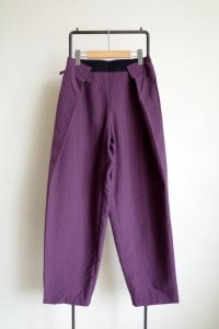 RELAX FIT       リラックスフィット ”NPID NYLON BEACH SLACKS” ダークパープル