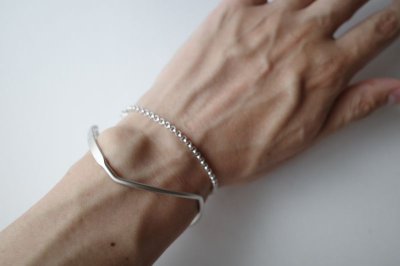 画像5: NL       ニール HUEZ ブレスレット・マットシルバー　